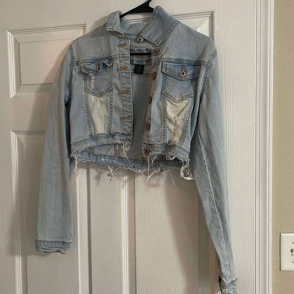 Rue 21 medium size Jean jacket. Worn once.